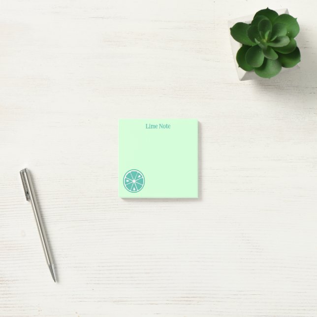 Notas Post-it® Green Lime Notes (Oficina)