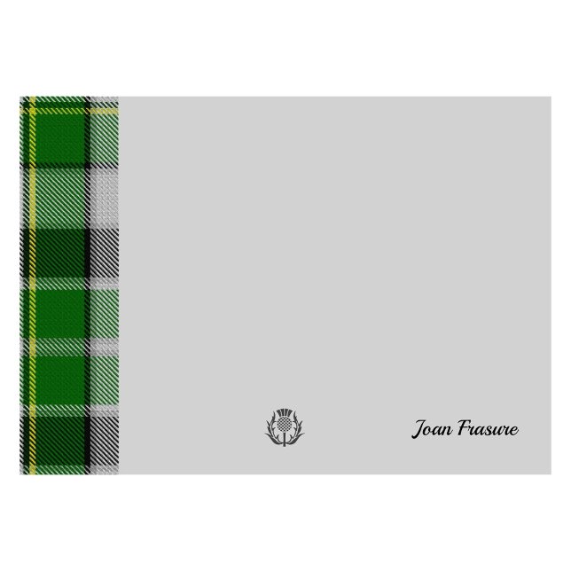 Notas Post-it® Green Tartan & Scottish Thistle Post-It Notes (Subido por el creador)