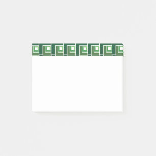 Notas Post-it® Green Topsy Turvy