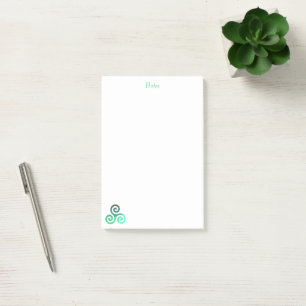 Notas Post-it® Green Triskele