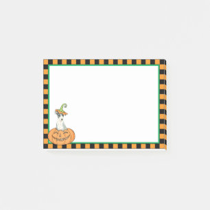 Notas Post-it® Greyhound italiano de Halloween