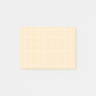 Notas Post-it® Grid paper: minimalist grid (vanilla)