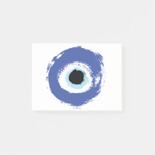 Notas Post-it® Griego artificial de ojos malvados