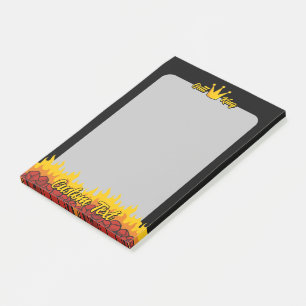 Notas Post-it® Grill King Crown