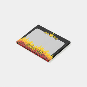 Notas Post-it® Grill King Crown