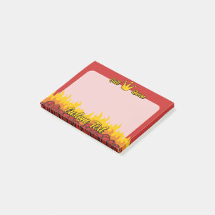 Notas Post-it® Grill Queen Crown