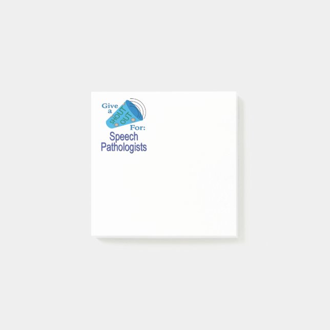 Notas Post-it® Gritos a los patólogos del discurso (Anverso)