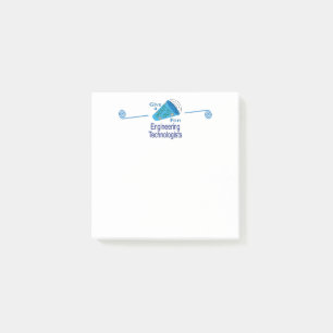 Notas Post-it® Gritos a los técnicos de ingeniería