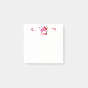 Notas Post-it® Gritos para Cupid