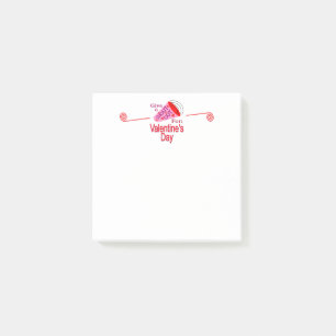 Notas Post-it® Gritos para El día de San Valentín