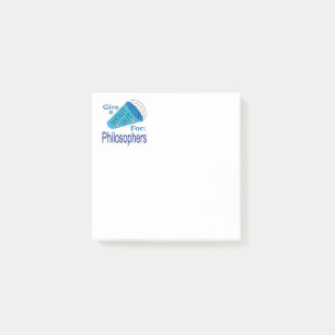 Notas Post-it® Gritos para filósofos