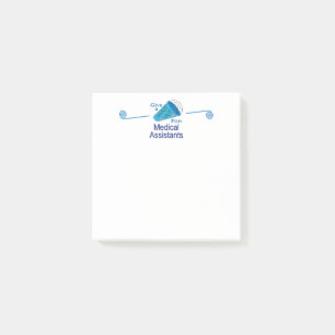 Notas Post-it® Gritos para los asistentes médicos