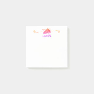 Notas Post-it® Gritos para Médicas