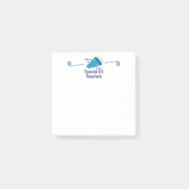 Notas Post-it® Gritos para profesores de educación especial