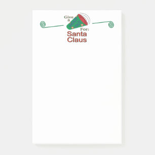 Notas Post-it® Gritos para Santa Claus