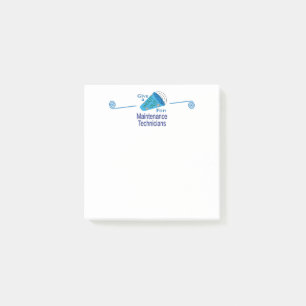 Notas Post-it® Gritos para técnicos de mantenimiento