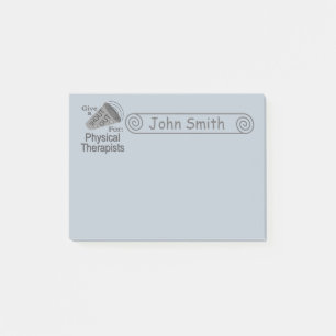 Notas Post-it® Gritos para terapeutas físicos 4x3