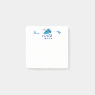 Notas Post-it® Gritos por el uso de cables eléctricos