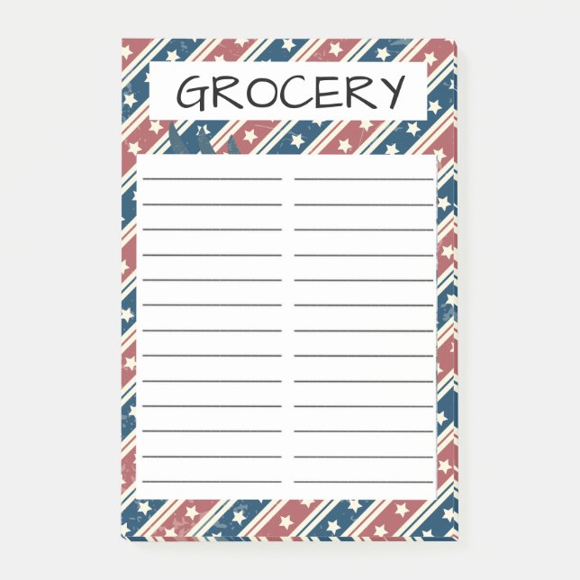 NOTAS POST-IT® GROCERY STORE (Anverso)