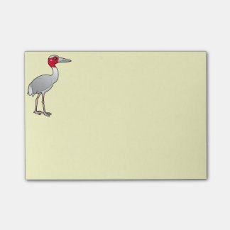 Notas Post-it® Grúa de Birdorable Sarus