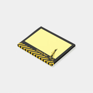 Notas Post-it® Grúa de construcción
