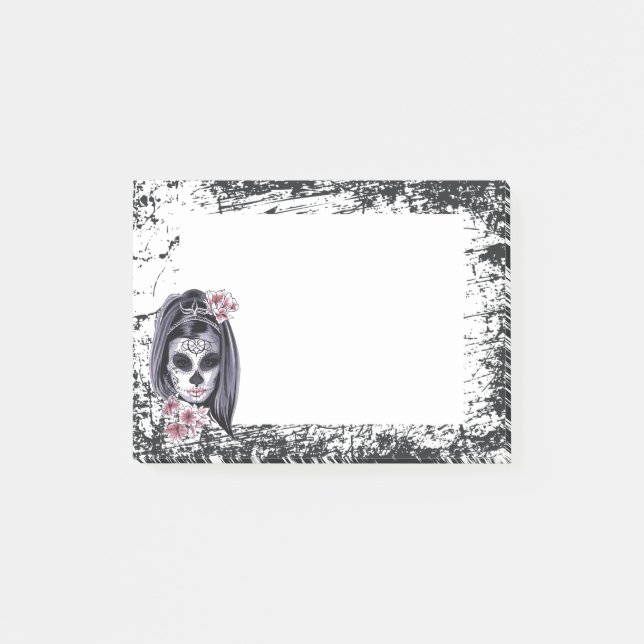 Notas Post-it® Grunge y Skull (Anverso)