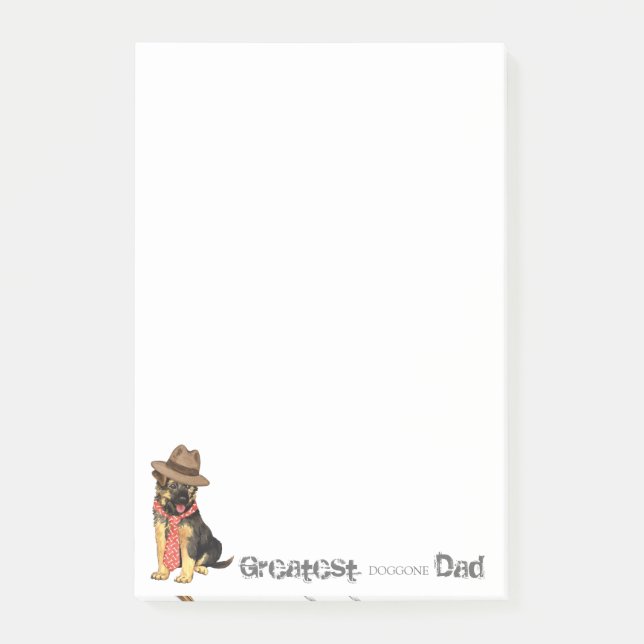 Notas Post-it® GSD Dad (Anverso)