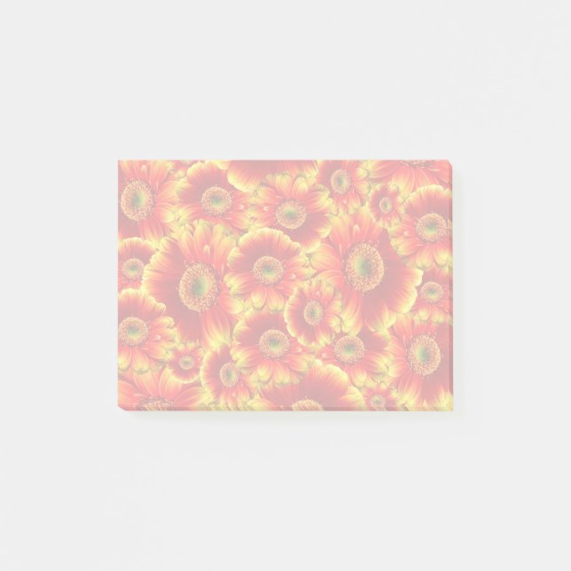 Notas Post-it® Gslow Gerbera Daisies (Anverso)