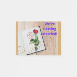 Notas Post-it® Guardar la fecha