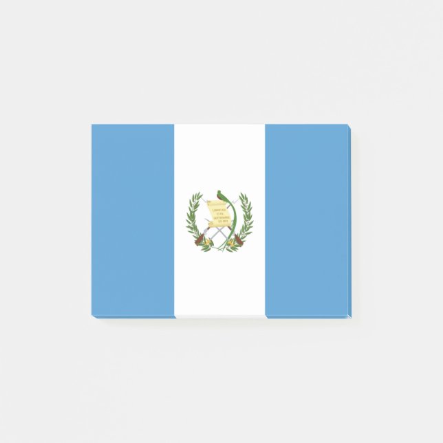 Notas Post-it® Guatemala flag  (Anverso)
