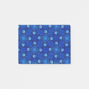 Notas Post-it® Guay, arte digital moderno de patrón de ojos malva