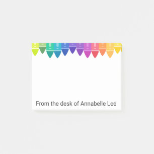 Notas Post-it® Guay coloreó los creyones