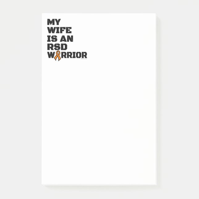 Notas Post-it® Guerrero/Bloque/Esposa...RSD (Anverso)