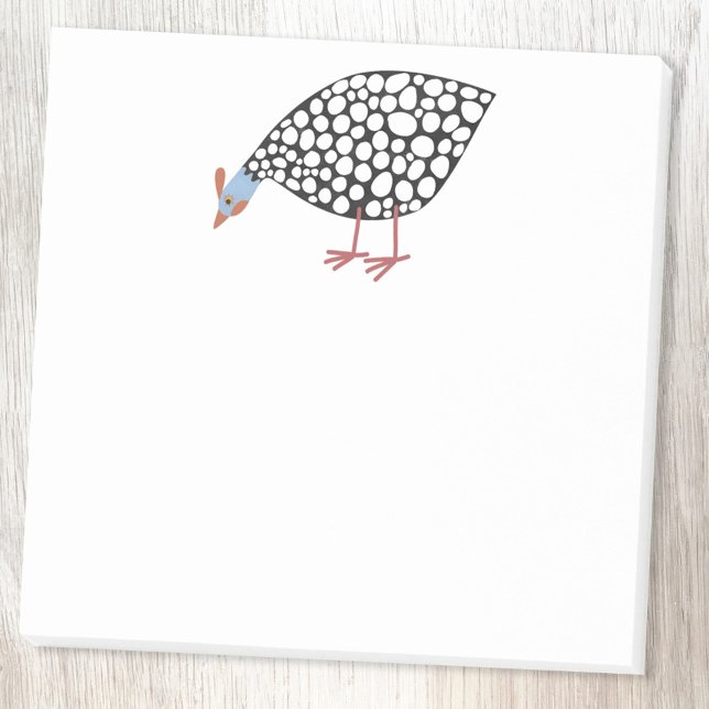Notas Post-it® Guinea Fowl (Guineafowl guinea hen post it notes)