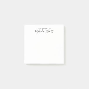Notas Post-it® Guión profesional moderno