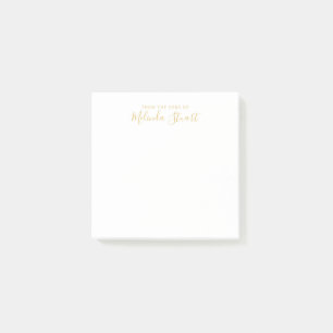 Notas Post-it® Guión profesional moderno