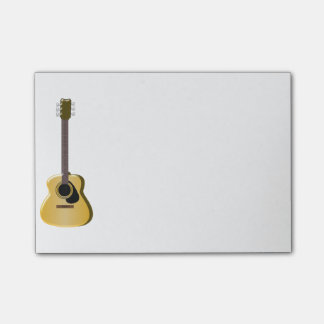 Notas Post-it® Guitarra acústica