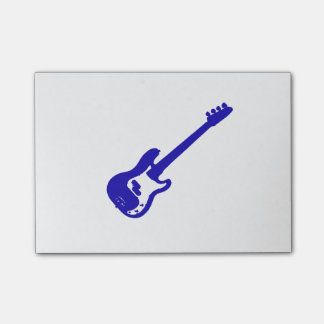 Notas Post-it® guitarra baja graphic.png azul inclinado