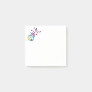 Notas Post-it® Guitarra musical
