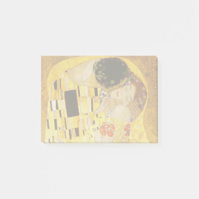 Notas Post-it® Gustav Klimt La Pintura Clásica Del Beso (Anverso)