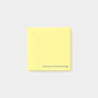 Notas Post-it® ¿Ha intentado reiniciar