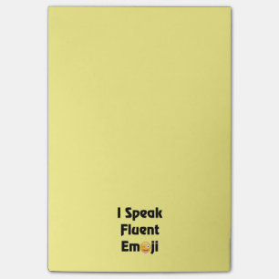 Notas Post-it® Hable la emoji fluida