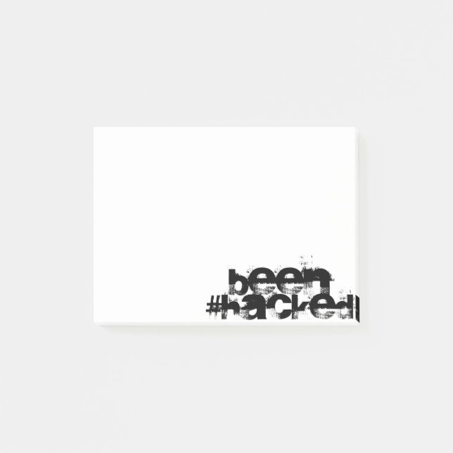 Notas Post-it® Hackeado (Anverso)
