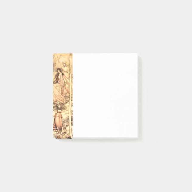 Notas Post-it® Hada Arthur Rackham (Anverso)