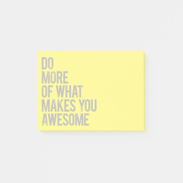Notas Post-it® ¡Haga más de qué le hace impresionante! (Anverso)