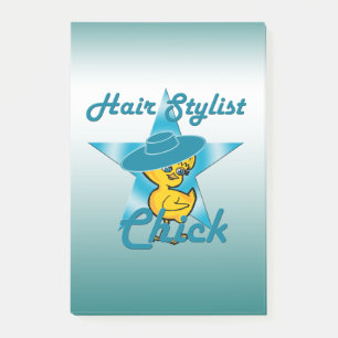 Notas Post-it® Hair Stylist Chick #7
