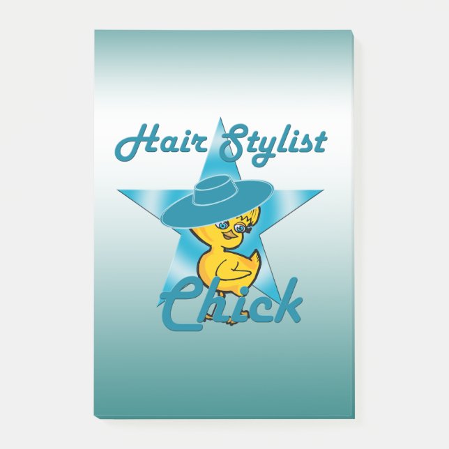 Notas Post-it® Hair Stylist Chick #7 (Anverso)