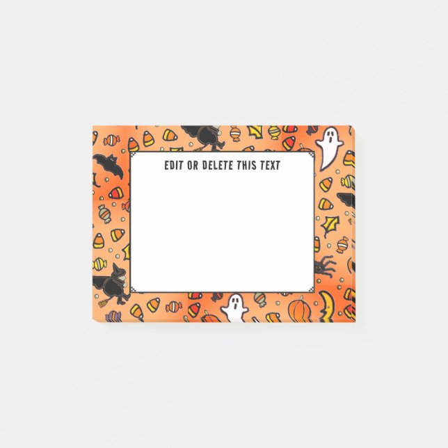 Notas Post-it® Halloween (Anverso)
