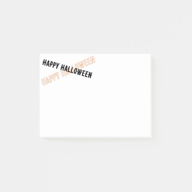 Notas Post-it® Halloween (Anverso)