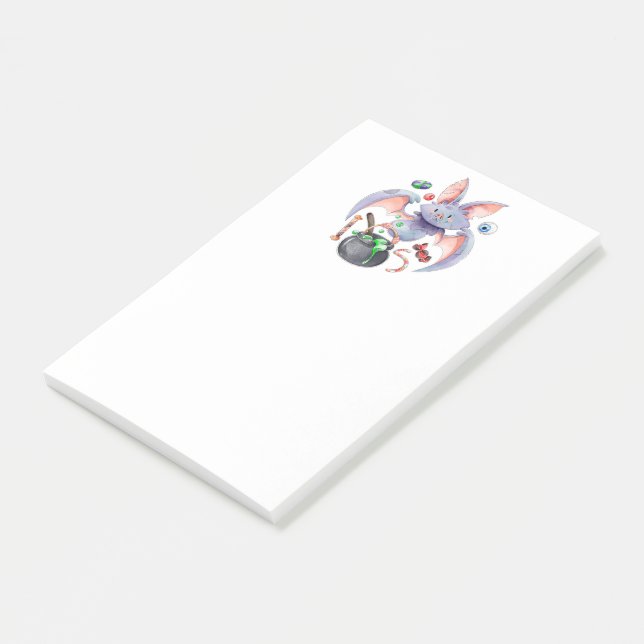 Notas Post-it® Halloween Bat Post-it Notes (En perspectiva)